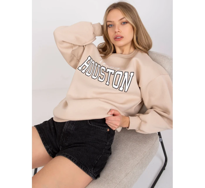 Mikina EM BL 617 model 17047281 béžová - FPrice Mikina EM BL 617 model 17047281 béžová - FPrice