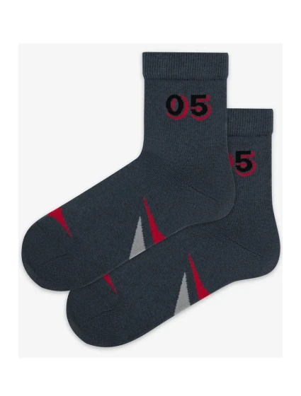 CHLAPČENSKÉ VZOROVANÉ PONOŽKY 6-11 ROKOV W022