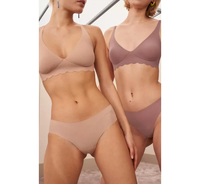 Dámska podprsenka ZERO Microfibre 2.0 Soft bra - CACAO - hnedá 1141 - SLOGGI