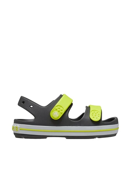 Detské sandále Crocs Crocband Cruiser sivo-zelené 209424 1NJ
