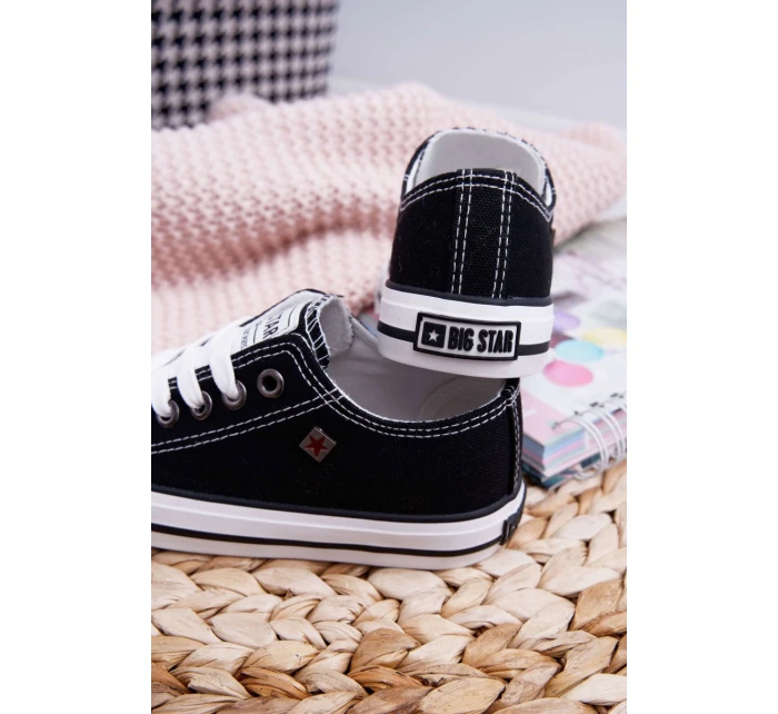 Trampki Dziecięce Big Star FF374206 Czarne Trampki Dziecięce Big Star FF374206 Czarne