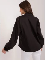 Košeľa LK KS 509556.34 čierna farba