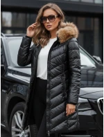 Dámská prošívaná zimní bunda černá Dstreet model 21993889 - FashionStreet