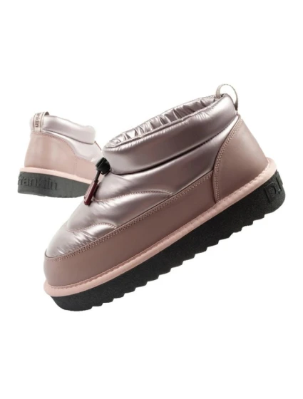 D.Franklin snehu topánky ženy zimné módne zateplené topánky rose gold ženy