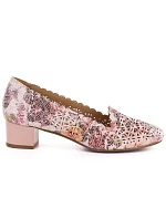 Dámské ažurové boty na podpatku model 22097119 - Potocki