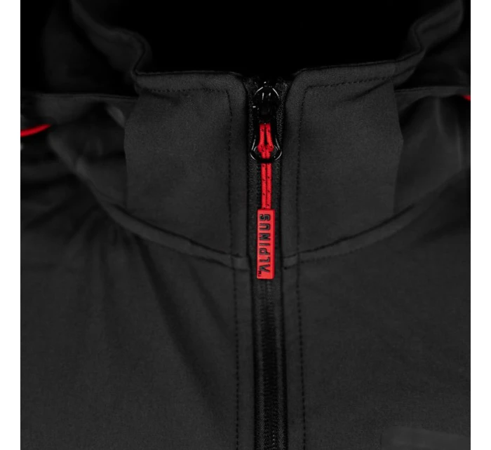 Alpinus Stenshuvud softshellová bunda čierna BR43371 pánske