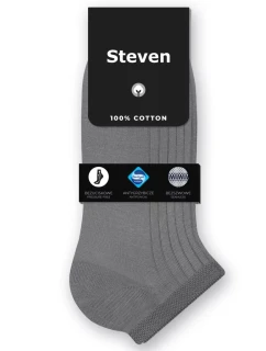 Pánske ponožky 042 sivé - Steven