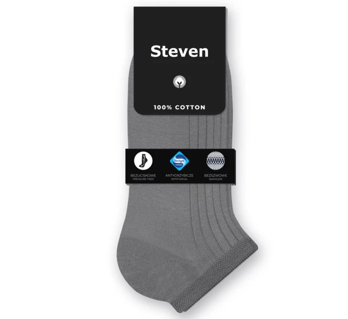 Pánske ponožky 042 sivé - Steven