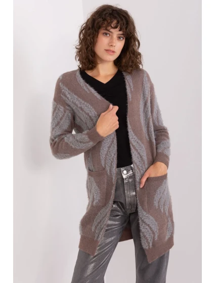 Sveter na zapínanie model 188283 AT