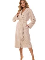 L&L 2413 Camelia dlhý dámsky župan 3XL