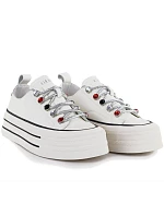 Dámské kožené tenisky na white model 22081668 - Hikvision