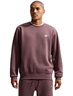 Pánská mikina Nike Club BB, hnědá, FN3886 502 L