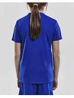 Craft Teamwear Squad Go Jersey Solid Jr Detské športové tričko s výstrihom do V 82.5582 tmavomodré Craft Teamwear Squad Go Jersey Solid Jr Detské športové tričko s výstrihom do V 82.5582 tmavomodré