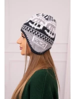 Dámská čepice  šedá model 18752425 - K-Fashion
