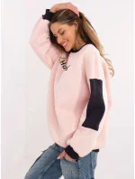 Mikina EM BL 983.10X svetlo ružová