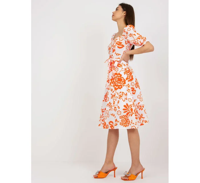 LK SK 508944 šaty.45P oranžová