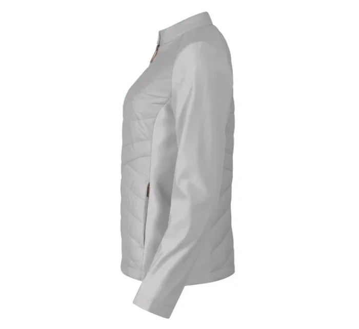 Cross hybridná bunda strieborná šedá