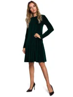 Dámské šaty model 20750999 Tmavě zelená - Moe
