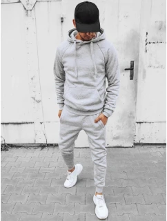 Pánské světle šedé tepláky Dstreet model 21966933 - FashionStreet