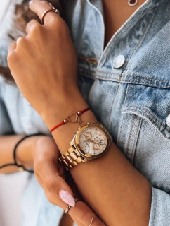 Náramok HEARTBEAT červený FashionStreet LY0073