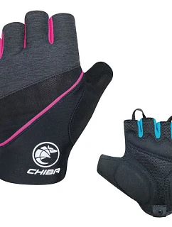 CHIBA rukavice LADY GEL PREMIUM II ružové S