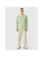 Pánské tričko oversize s potiskem a dlouhým rukávem model 21893082 - 4F Pánské tričko oversize s potiskem a dlouhým rukávem model 21893082 - 4F