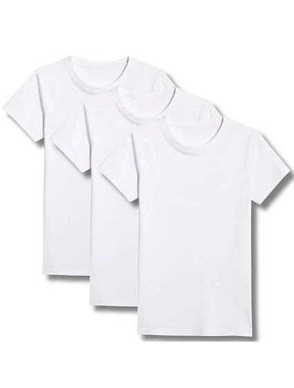 T-shirt damski (ZESTAW KOSZULEK 3 SZT.) 4F 4FWMM00TTSHF3306-10S-20S-56S