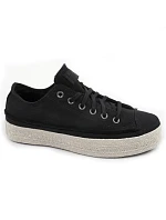 Converse Chuck Taylor – dámske športové topánky, espadrilky, módne, čierne, pohodlné
