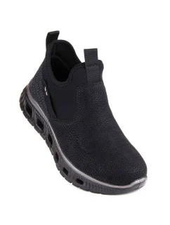 Rieker W RKR616 čierna pohodlná členková obuv