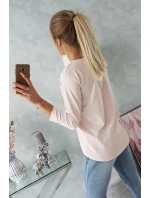 Halenka s potiskem Original powder pink Halenka s potiskem Original powder pink