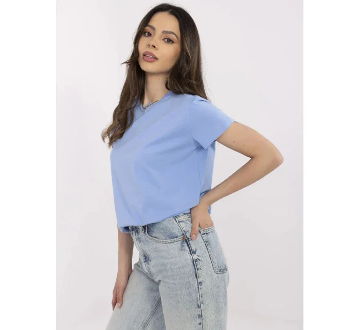 T shirt CLM TS model 21091845 niebieski - FPrice T shirt CLM TS model 21091845 niebieski - FPrice