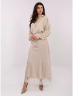 Bluzka IT BZ model 21766193 beżowy - FPrice Bluzka IT BZ model 21766193 beżowy - FPrice