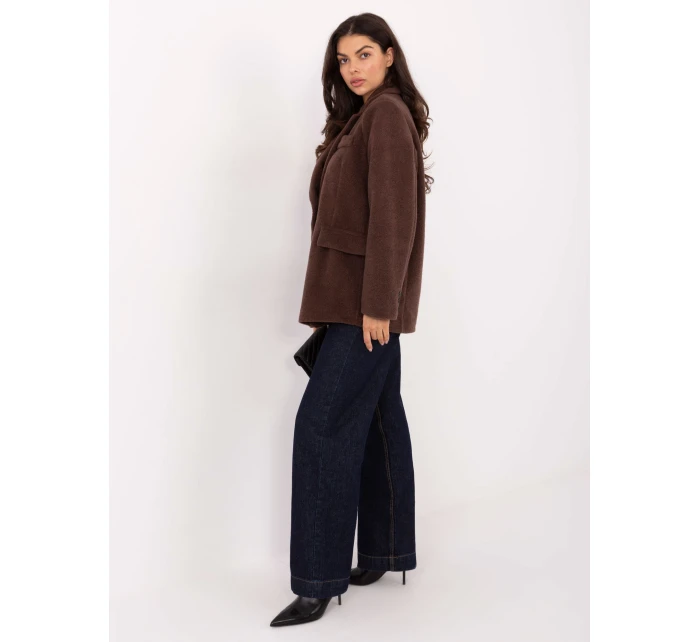 Kabát IT EN FL7696.16 hnedý