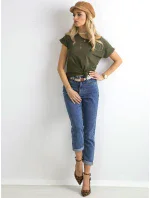 Tričko RV BZ model 16738082 khaki - FPrice Tričko RV BZ model 16738082 khaki - FPrice