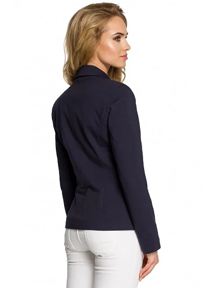 Bunda model 18002330 tmavě modrá - Moe