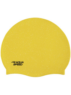 AQUA SPEED Plavecká čiapka Reco Yellow Pattern 18