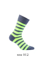 Pánske ponožky Wola Perfect Man vzorované W 94N03 Casual