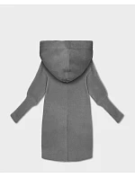 bunda s kapucí, šedá model 22395554 - MADE IN ITALY bunda s kapucí, šedá model 22395554 - MADE IN ITALY