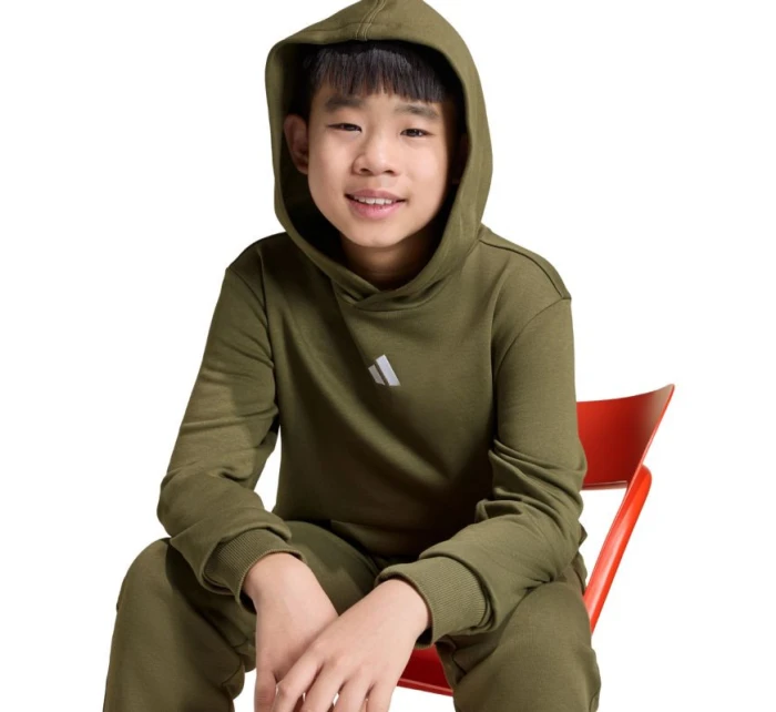 Detská mikina adidas Essentials 225 olive KS0367