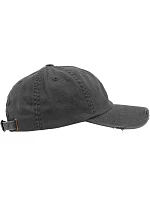 6 panelová bavlněná keprová kšiltovka dark grey model 22482512 - Flexfit 6 panelová bavlněná keprová kšiltovka dark grey model 22482512 - Flexfit