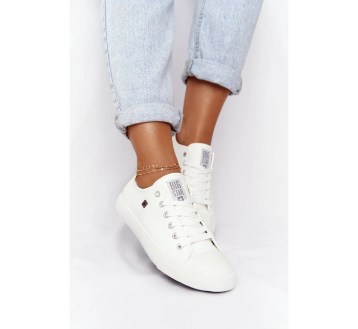 Dámské Tenisky Big Star Bílé model 21525456 - Big Star Shoes