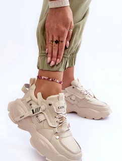 Sportovní Boty Sneakersy model 21632144 Bežové - Goe
