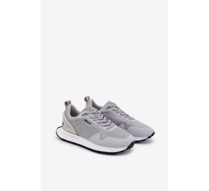 Pánské Tenisky Na Platformě Big Star model 21692136 HiPoly System Šedé - Big Star Shoes
