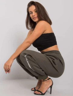 Tepláky RV DR model 17500171 tmavá khaki - FPrice