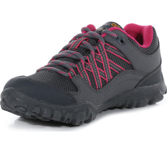 Detské trekingové topánky Regatta RKF623-Y37 sivé
