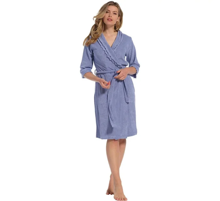 Dámsky župan 75199-325 modrý - Pastunette