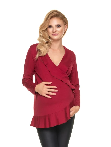 Tehotenská blúzka model 157822 PeeKaBoo