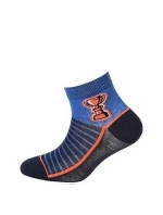 Gatta 224.N59, G24.N59 Cottoline Woisenne chlapčenské vzorované ponožky 21-26