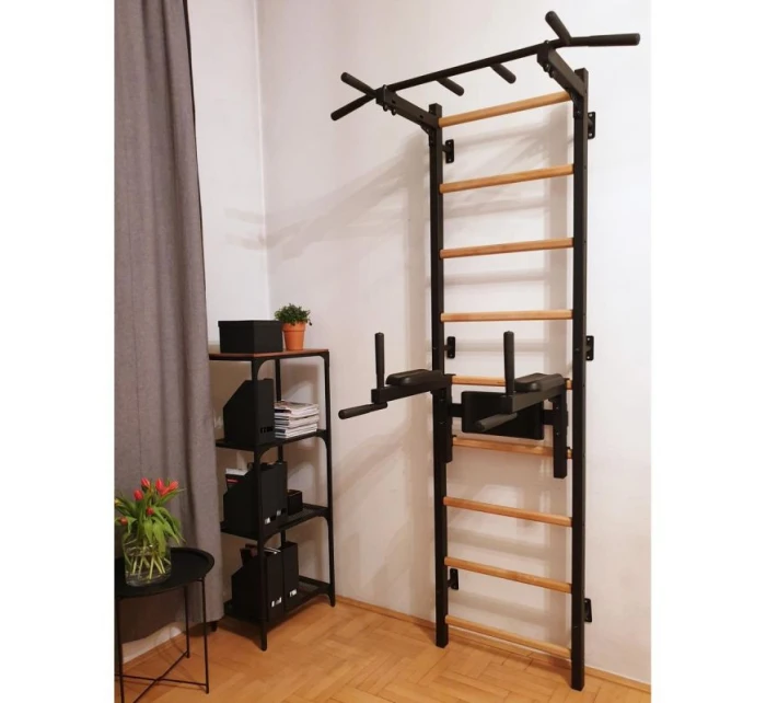 GYMNASTICKÝ REBRÍK S NASTAVITEĽNOU TYČOU A ZÁBRADLÍM BENCHK 732B