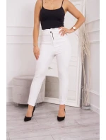 Nohavice Edge ecru